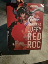 one piece action figure LUFFY red Roc 