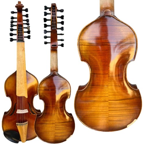 Viola amore fatta - fatta, mano