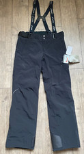 PHENIX SALOPETTE Ski Pants Black Men's 562XL Dermizax®EV PrimaLoft