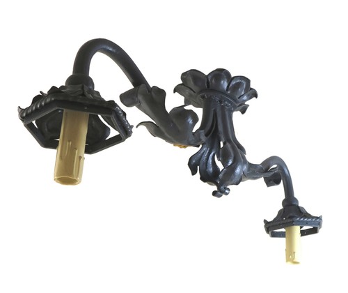 Lampadario ferro battuto - lampadario,