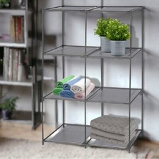 Scaffale 6 Cubi Porta Oggetti in Metallo Ideale in Cameretta Ufficio Ingresso Gr