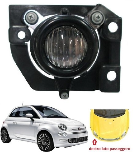 Fendinebbia fiat 500 dal - dx,
