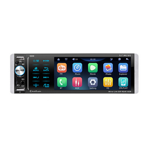 Autoradio singolo 1din - 1din, 5,1"