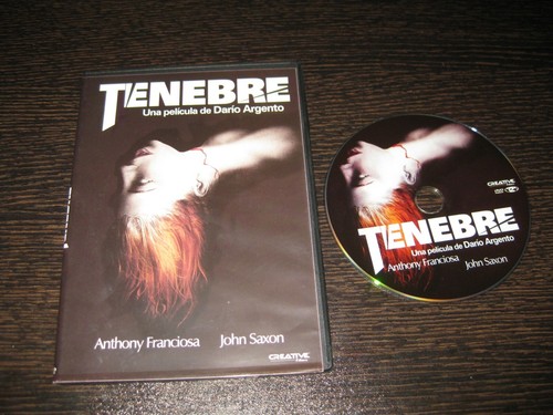 Tenebre dvd anthony franciosa - dvd,