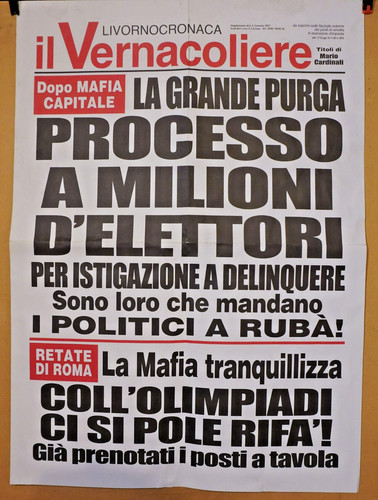 Locandina vernacoliere livorno - locandina,