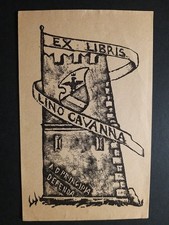 Ex Libris - Lino Cavanna.