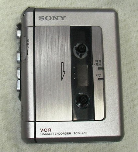 Sony tcm 450 walkman - sony, lettore