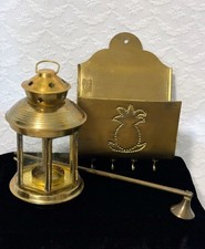 Lanterna vintage in ottone /