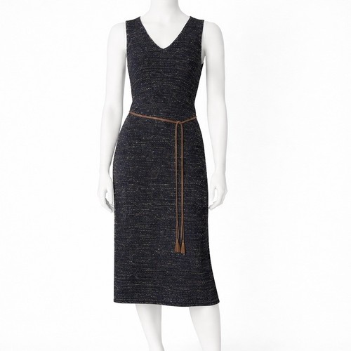 Abito midi maglia - maglia, morbida