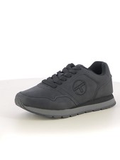 Sneakers stringate uomo nero