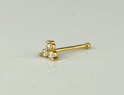Borchia piercing naso zirconi