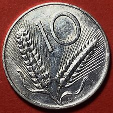 Moneta 10 lire 1954 rarissima con spiga e aratro