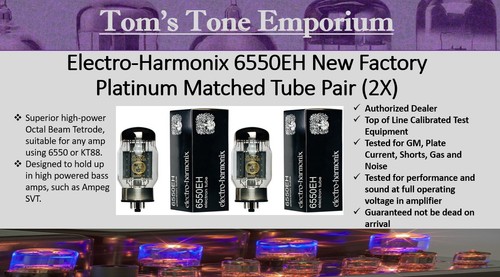 Electro harmonix 6550 new - eh,