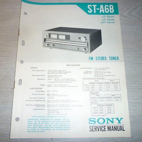 Originale sony a6b - st-a6b,