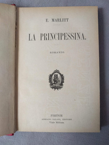Marlitt la principessina - -,