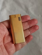 anni '70 Vintage Raro Accendino da Pipa Tasca Savinelli Oro LIGHTER BRIQUET
