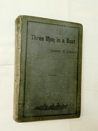 1889 three men boat - three, by