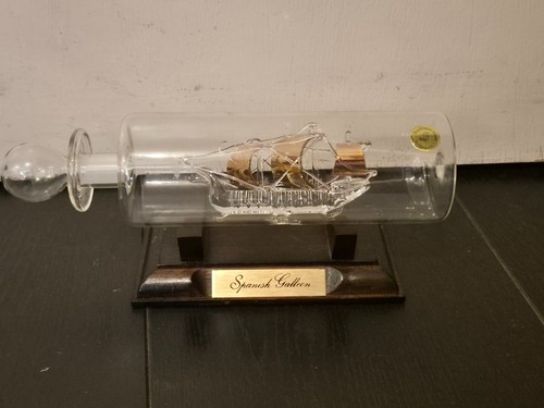 Spanish galleon ship bottle - galleon,
