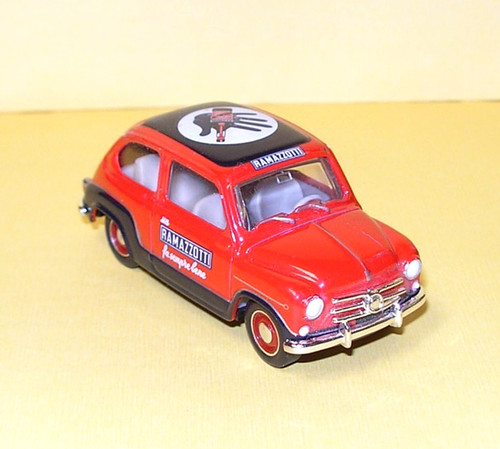 Fiat 600 ramazzotti scale - ramazzotti, 1/64