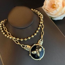 Collana Vintage Doppio Strato