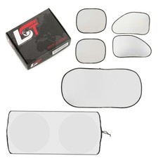 Protezione Solare Opaca 6 Pezzi Copertura Finestra Davanti Dietro Per LANCIA