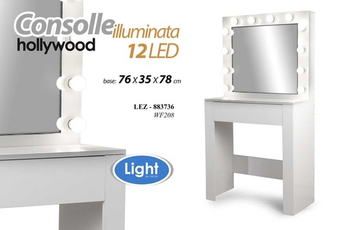Consolle tavolo luci led - 12,