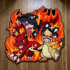 Tappeto pokemon glurak pikachu - glurak,