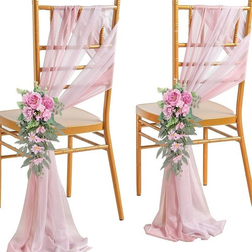 Sedia matrimonio fiori