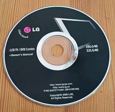 LG Owner's Manual LCD TV/DVD
