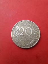 20 Centimes 1963 Cinquième