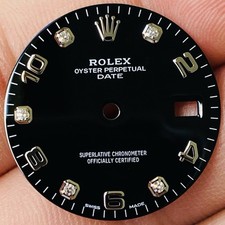 Rolex Black Diamond Dial For