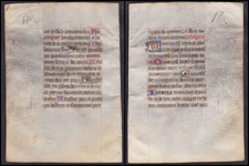 Book Of Hours Manuscript