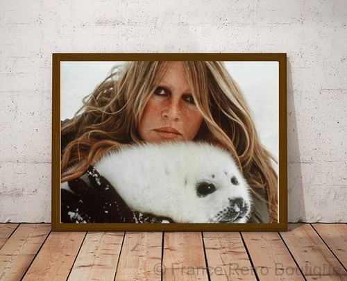 Affiche brigitte bardot - affiche,
