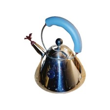 BOLLITORE  ALESSI KETTLE WASSERKOCHER DESIGN MICHAEL GRAVES DESIGN ICONS ITALY