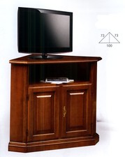 MOBILE ANGOLARE 2 ANTE PORTA TV IN LEGNO FINITURE EXTRA xSOGGIORNO SALA 208