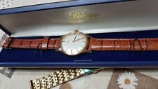 orologi da polso PERSEO GRAND PRIX ORO 20 MICRON + CINTUR GOLD PLATED) ANNI 70 