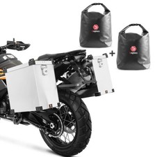 Valigie laterali allu + borse interne per BMW R 1200 GS Rallye / R NB 2x 40L