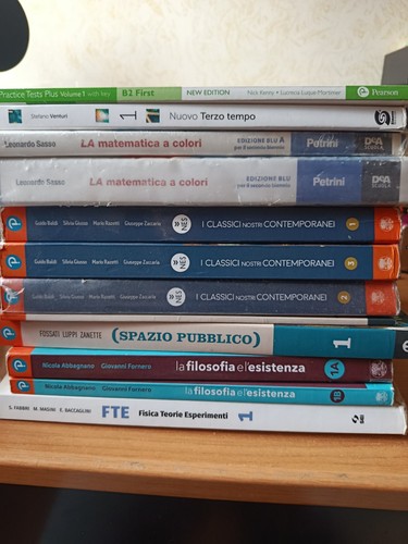 Libri liceo scientifico - libri,