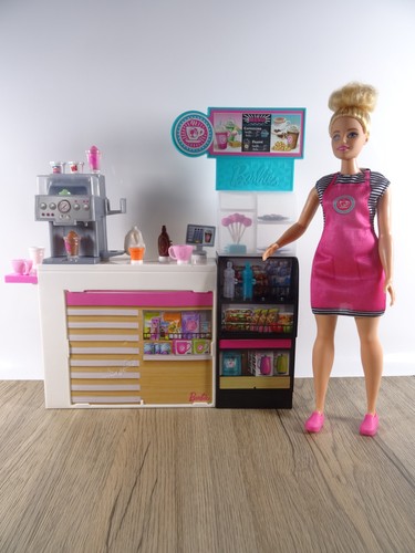 Barbie playset coffee shop - barbie,