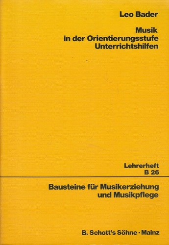 Musik der - musik, in