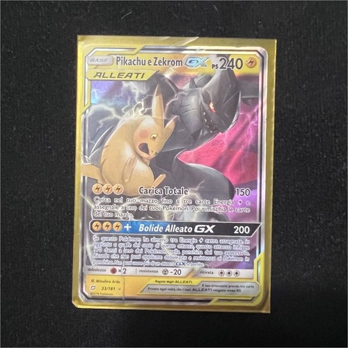Pikachu zekrom 181 pv - gx, 33/181