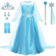 LiUiMiY Bambine Principessa Costume Abito di Gala Ragazze Vestito Gonna Set p