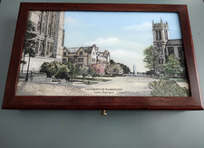 EGLOMISE DESIGNS Walnut Desk