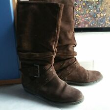 Stivali scamosciati donna