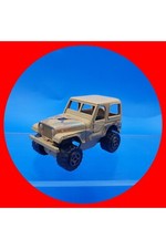 Majorette n. 244 290 JEEP 4X4 militare color sabbia 