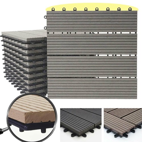 Piastrelle legno wpc - legno,