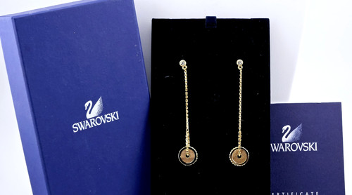 Orecchini swarovski lunghi - orecchini,