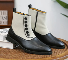 Scarpe eleganti stivali uomo