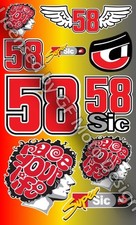 Marco Simoncelli 58 Super Sic