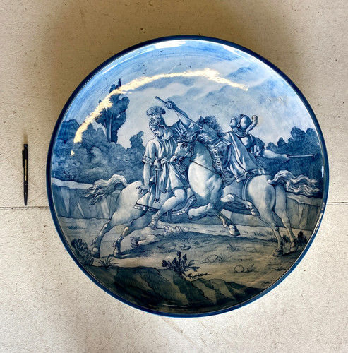 Grande piatto parata - grande, ceramica